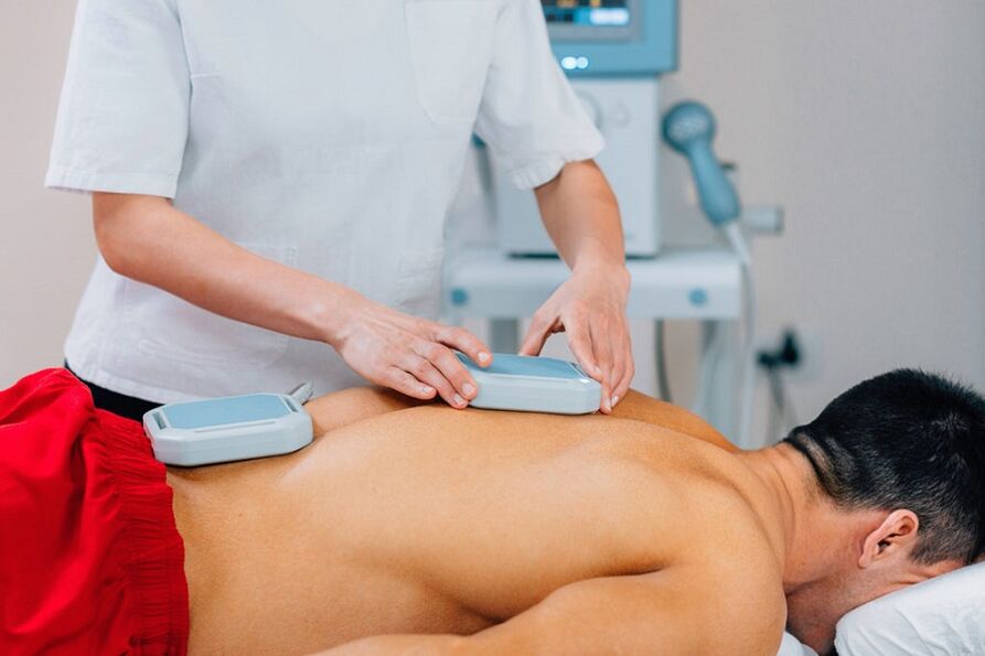 Traitement physiothérapeutique de l'ostéochondrose thoracique
